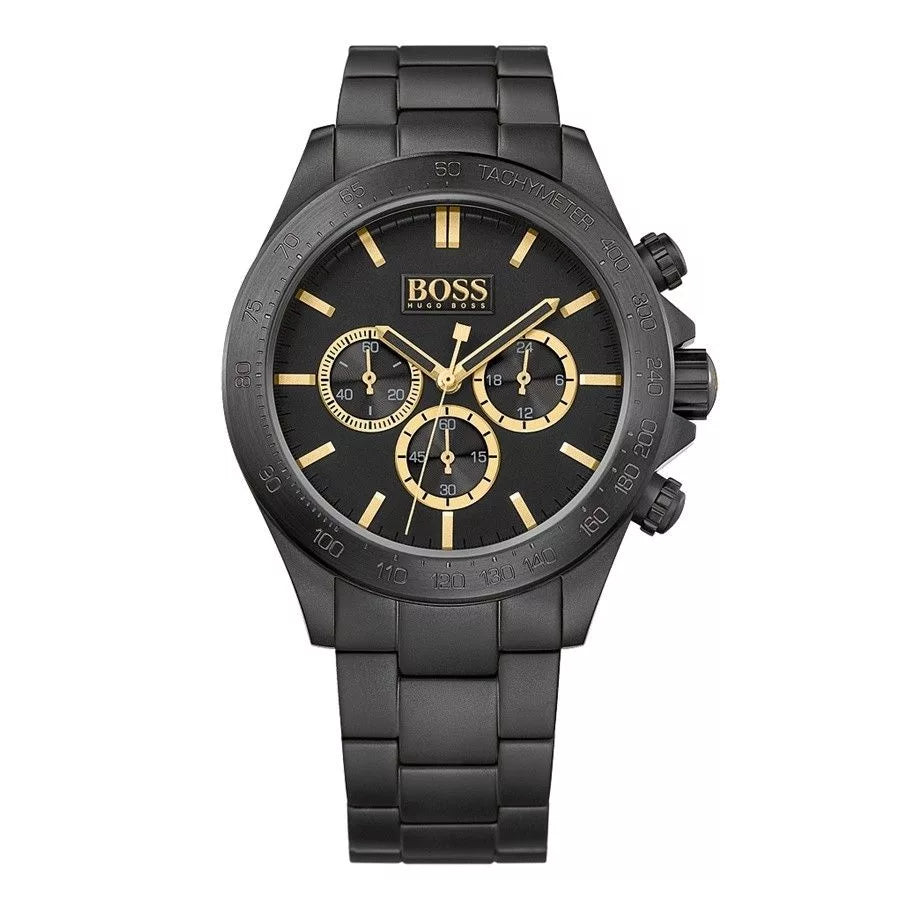 Hugo Boss HB1513278 Chunky Black Chronograph – Men’s Watch - Luxverse