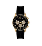Michael Kors Lauryn Gift Set MK1038 women's mother-of-pearl dial rose gold stainless steel watch front view