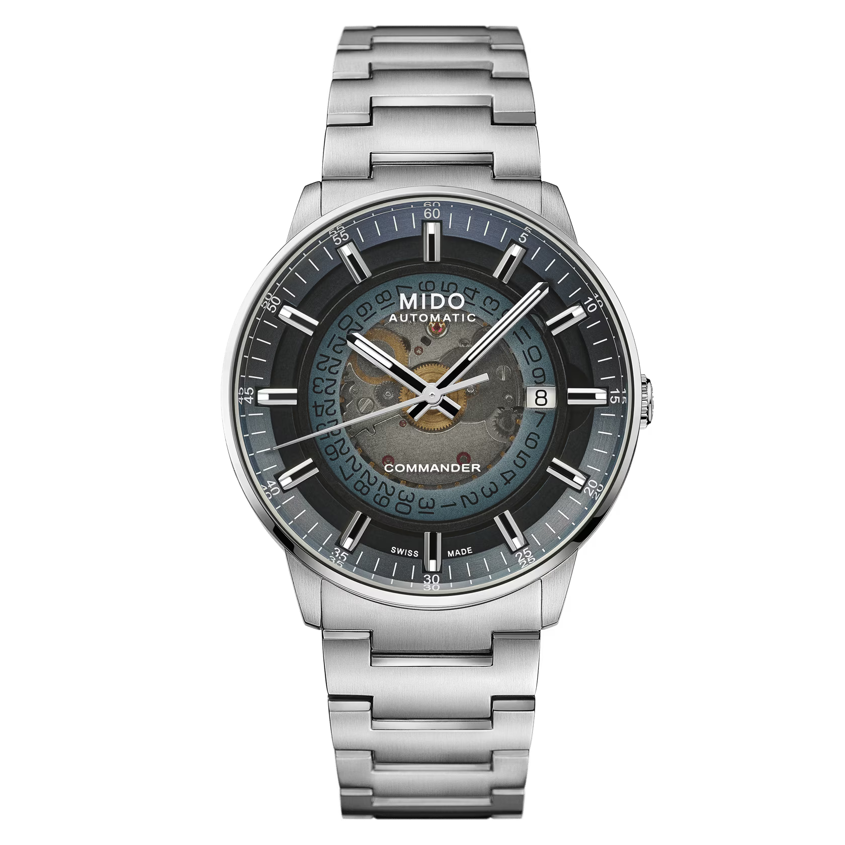 Tissot Mido Commander Blue Dial Automatic M021.407.11.411.01 -  Men’s Watch - Luxverse