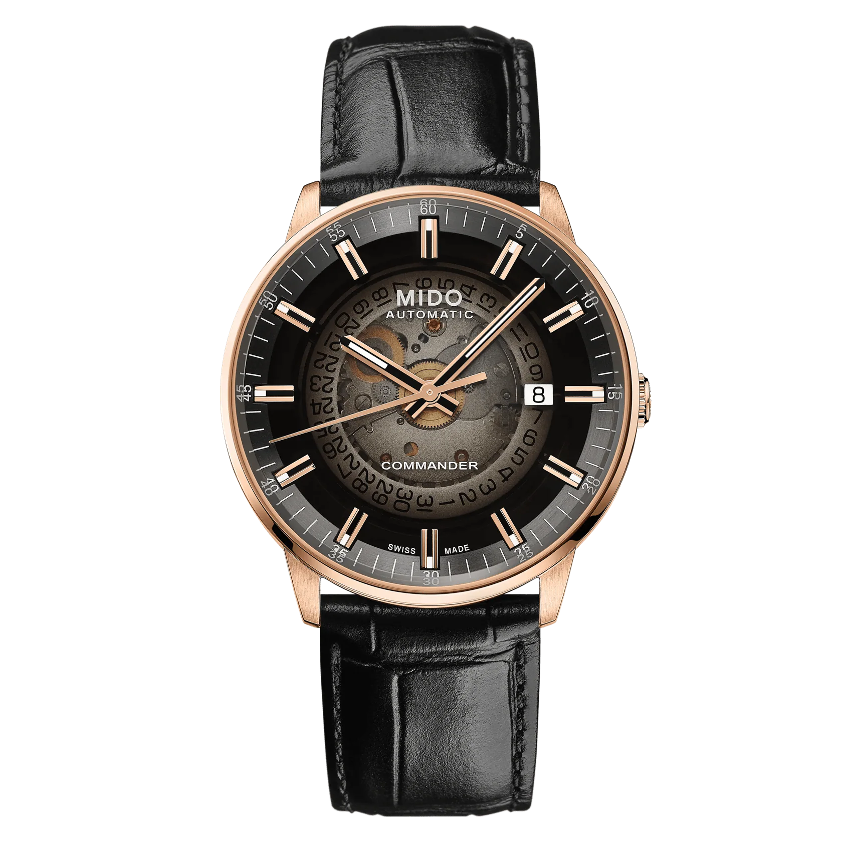 Tissot Mido Commander Black Dial Gradient M021.407.36.411.00 - Men’s Watch - Luxverse