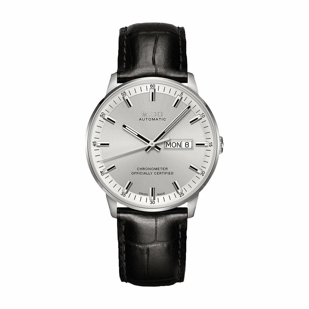 Tissot Mido Commander Silver Dial Chronometer Automatic M021.431.16.031.00 - Men’s Watch - Luxverse
