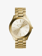 Michael Kors Slim Runway MK3179 Women's Gold Tone Stainless Steel Watch