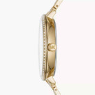 Side profile of Michael Kors Charley MK4399 women's watch