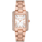 Michael Kors Emery MK4644 women's rose gold stainless steel watch front view