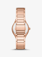 Back case of Michael Kors MK4656 quartz women's wristwatch