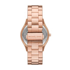 Michael Kors Slim Runway MK4733 Women's Rose Gold-Tone Stainless Steel Watch
