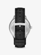 Michael Kors Sage MK4821 Women's Black Leather Strap Watch