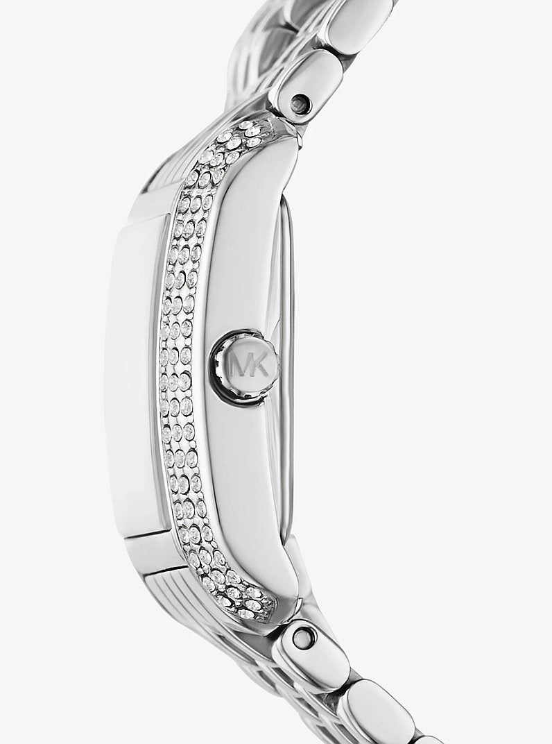 Michael Kors MK4834 elegant silver stainless steel wristwatch