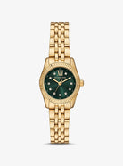 Michael Kors MK4842 luxury green dial analog wristwatch