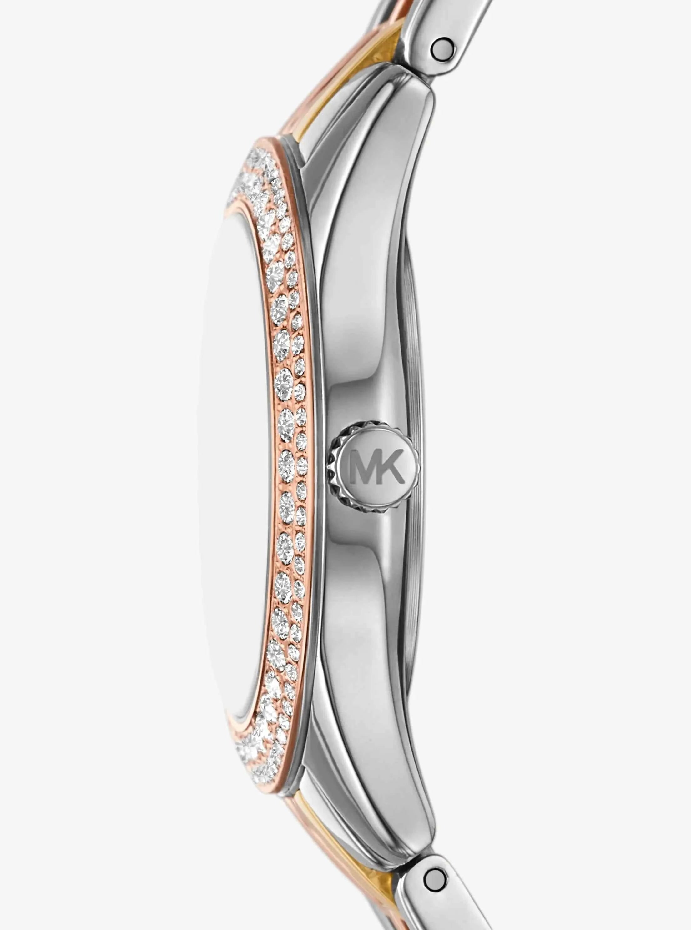 Michael Kors Harlowe MK4846 Women's Two-Tone Stainless Steel Watch