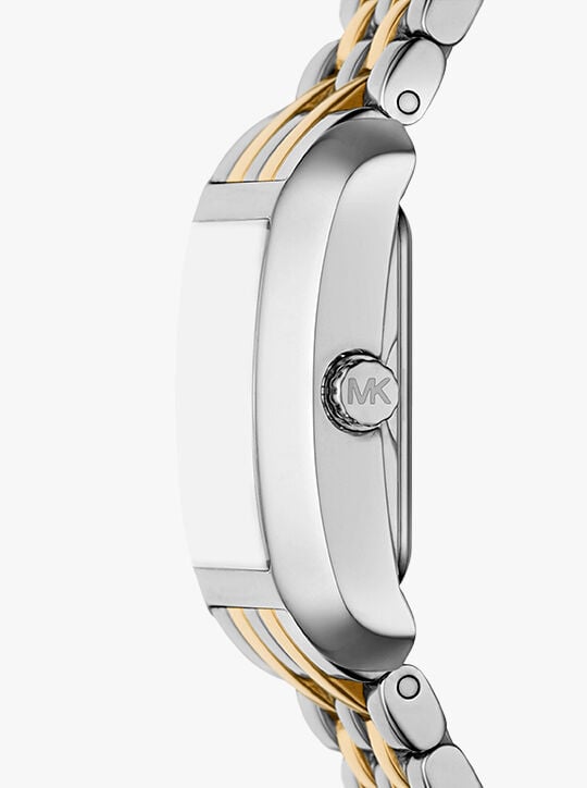 Michael Kors Emery MK4869 two-tone stainless steel bracelet watch