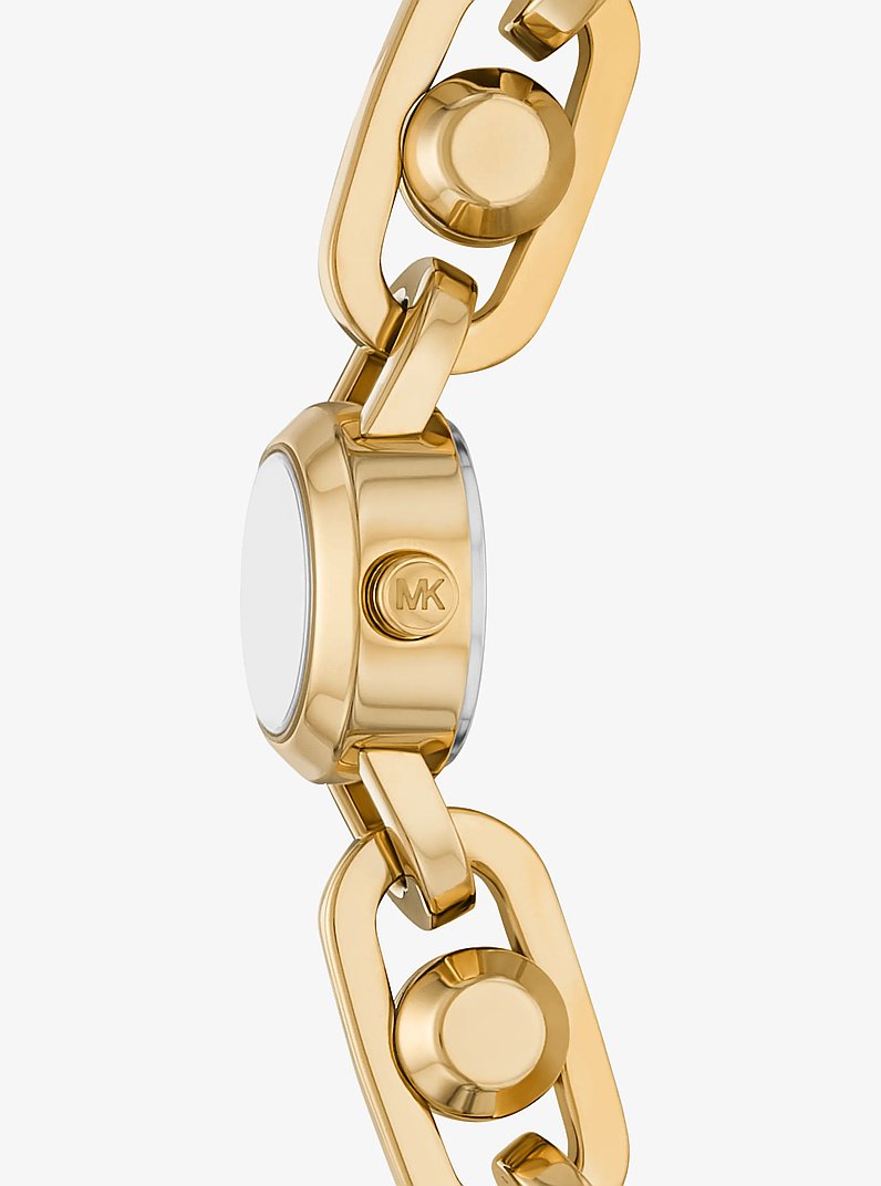 Michael Kors Astor MK4871 gold stainless steel wristwatch