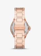 Back case of Michael Kors MK6961 quartz women's wristwatch
