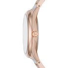 Michael Kors Janelle MK7134 Women's Rose Gold Dial Two-Tone Stainless Steel Watch