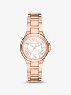 Michael Kors Camille MK7256 Women's Silver Dial Rose Gold Stainless Steel Watch