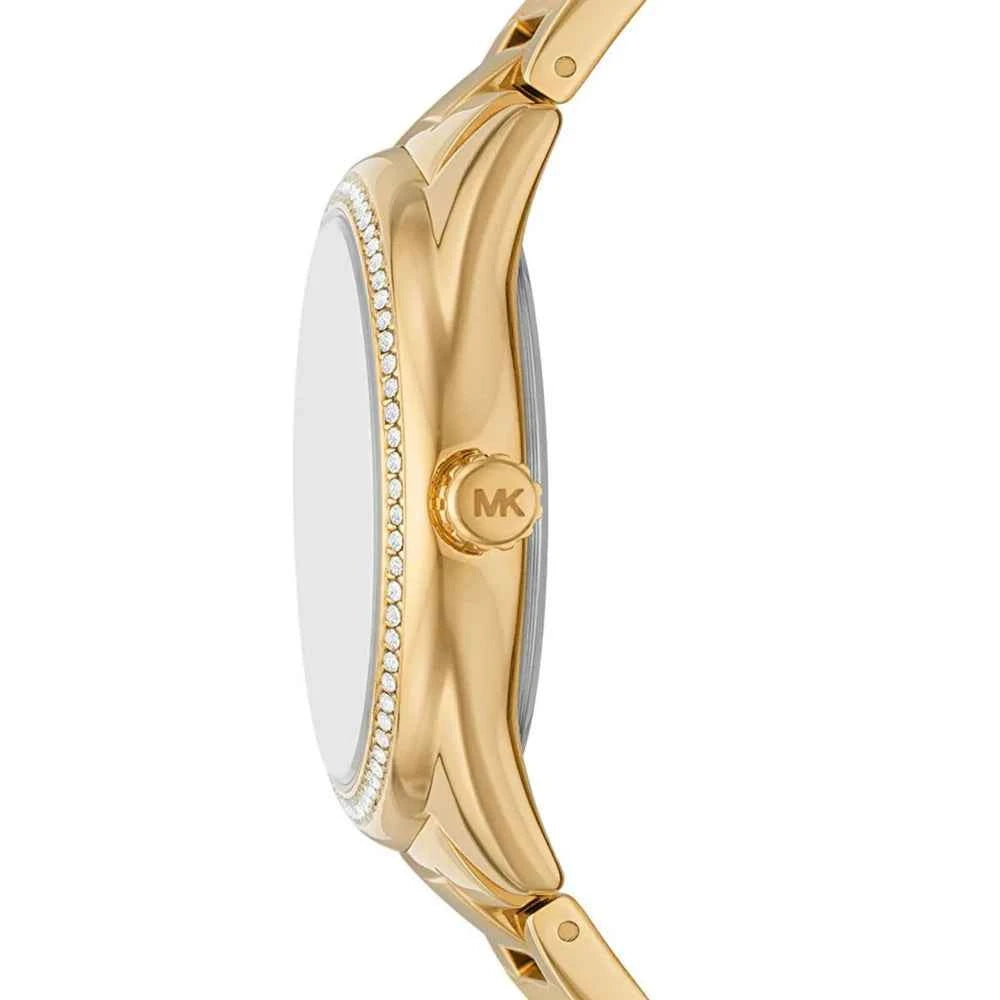 Michael Kors Janelle MK7381 Women's Gold Pavé Dial Gold Stainless Steel Watch