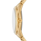 Michael Kors Janelle MK7381 Women's Gold Pavé Dial Gold Stainless Steel Watch