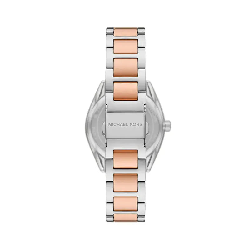 Back case of Michael Kors MK7383 quartz stainless steel women's wristwatch