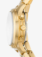 Michael Kors Runway Wrap MK7450 Women's Gold Dial Gold-Plated Stainless Steel Watch