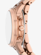 Michael Kors Runway MK7453 Women's Rose Gold Chronograph Stainless Steel Watch