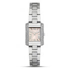 Michael Kors Emery MK7514SET women's pink dial silver watch
