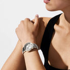 Michael Kors MK7526 polished stainless steel tubogas strap watch