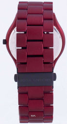 Back case of Michael Kors MK8712 quartz men's stainless steel wristwatch