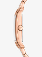 Michael Kors MKO1032 rose gold bracelet watch for women