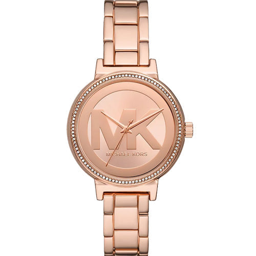 Michael Kors Sofie MKO1052 women's rose gold stainless steel watch