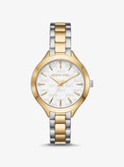 Michael Kors MKO1058 gold and silver bracelet watch