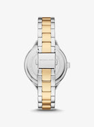 Michael Kors MKO1058 luxury two-tone women's wristwatch
