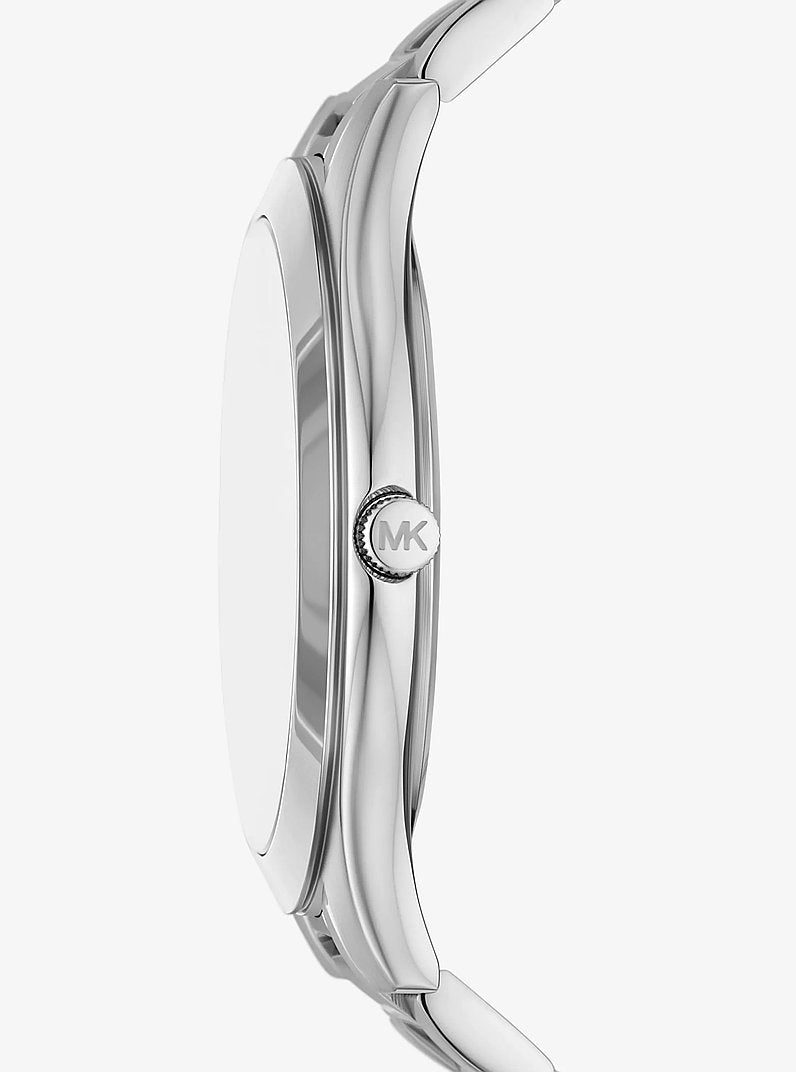 Michael Kors MKO1079 blue dial bracelet watch