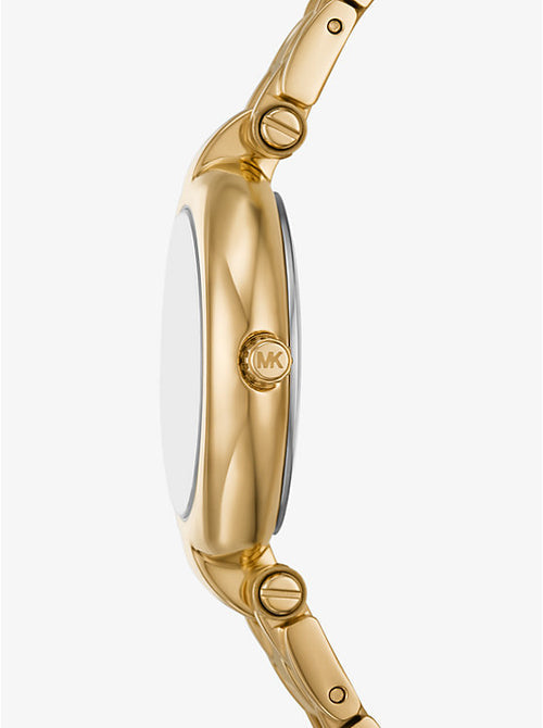 Michael Kors MKO1083 mother of pearl dial watch