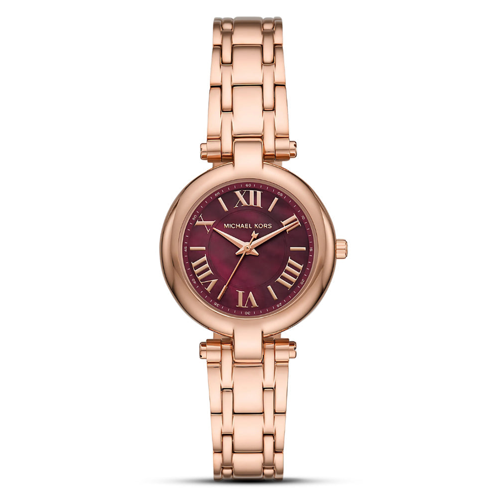 Michael Kors Laney MKO1084 women's rose gold stainless steel watch