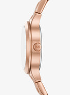 Michael Kors MKO1087 luxury women's rose gold wristwatch