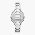 Michael Kors Aspyn MKO1108 Women's Silver Stainless Steel Pavé Watch 38mm
