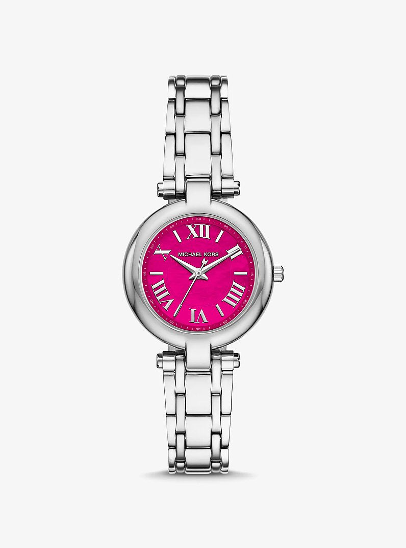 Michael Kors Laney MKO1127 30mm silver bracelet watch