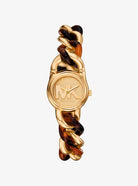 Michael Kors MKO1149 women's gold tone petite watch