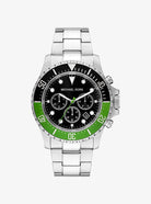 Michael Kors Everest MKO1157 men's silver stainless steel watch