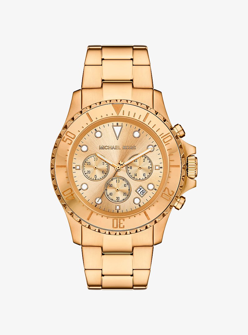Michael Kors Everest MKO1159 men's gold stainless steel watch