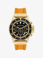 Michael Kors MKO1185 45mm oversized chronograph sport watch