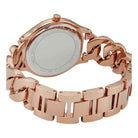 Michael Kors Slim Runway MK7473 Women's White Dial Rose Gold Stainless Steel Watch