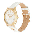 Michael Kors Slim Runway MK7466 minimalist leather watch