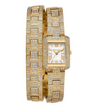 Michael Kors Emery MK4835 women's gold double wrap watch