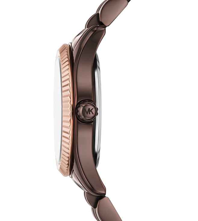 Michael Kors Lexington MK4844 Women's Brown Stainless Steel Watch