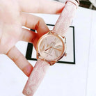 Michael Kors MK2879 Women's Rose Gold Dial Pink Leather Watch