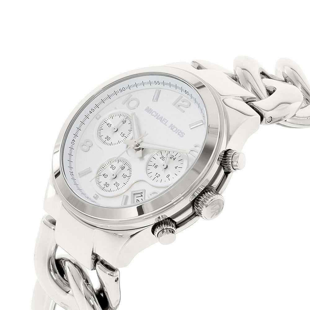 Michael Kors Runway Twist MK3149 Women's Silver Dial Stainless Steel Watch