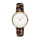 Michael Kors Pyper MK4751 Women's Cheetah Leather Watch