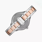Back case of Michael Kors MK1045 women's two-tone stainless steel wristwatch