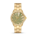 Michael Kors MKO1036 luxury gold women's wristwatch